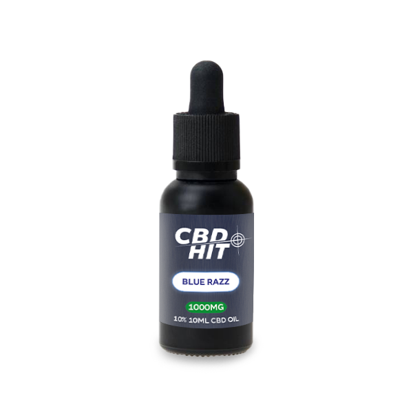 CBD Hit Blue Razz Oil 10ml - 2000mg