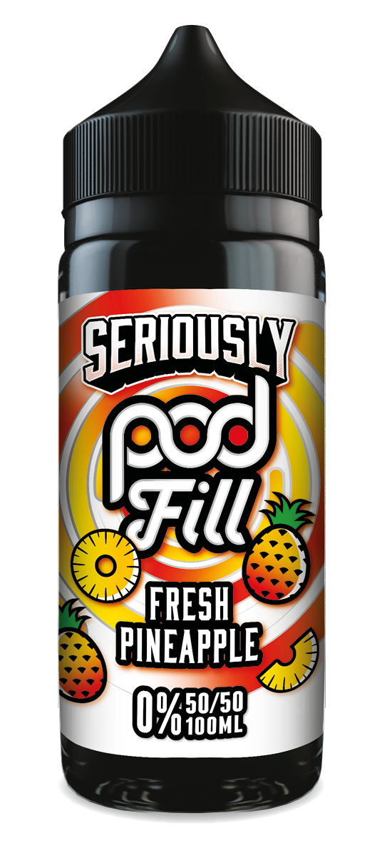 Seriously Pod Fill Fresh Pineapple E-liquid 100ml