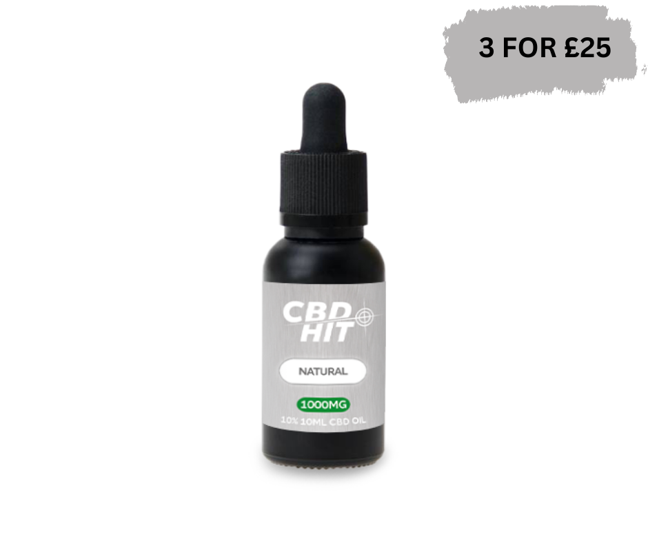 CBD Hit Natural CBD Oil 10ml - 1000mg