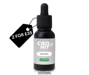 CBD Hit Natural Oil 10ml - 2000mg