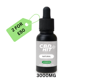 CBD Hit Natural Oil 10ml - 3000mg