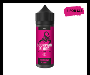 Scorpion Blood Rainbow Candy 50ml