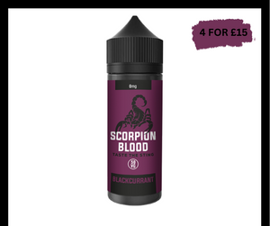 Scorpion Blood Blackcurrant 50ml
