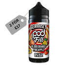 Seriously Pod Fill Blood Orange Pineapple E-liquid 100ml