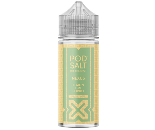 Pod Salt Nexus Lemon Lime Sorbet 100ml