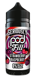 Seriously Pod Fill Strawberry Raspberry E-liquid 100ml