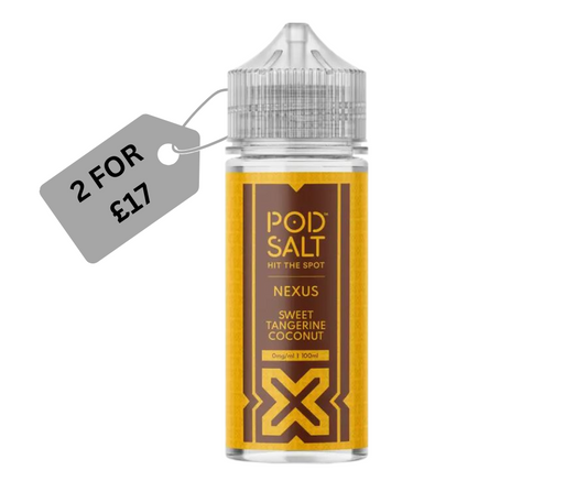 Pod Salt Nexus Sweet Tangerine Coconut 100ml