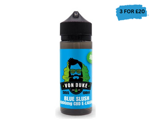 Von Duke 1000mg CBD E-Liquid Blue Slush
