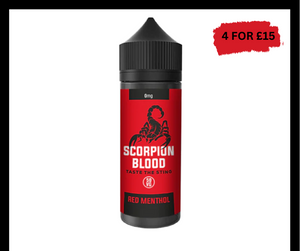 Scorpion Blood Red Menthol 50ml