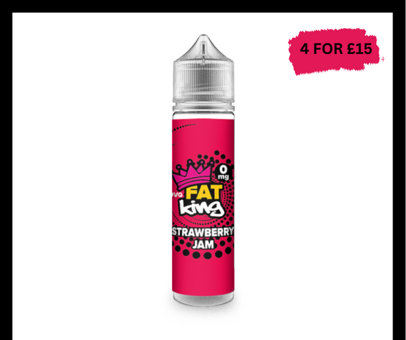 Fat King Strawberry Jam 50ml