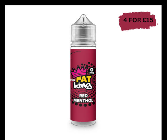 Fat King Red Menthol 50ml