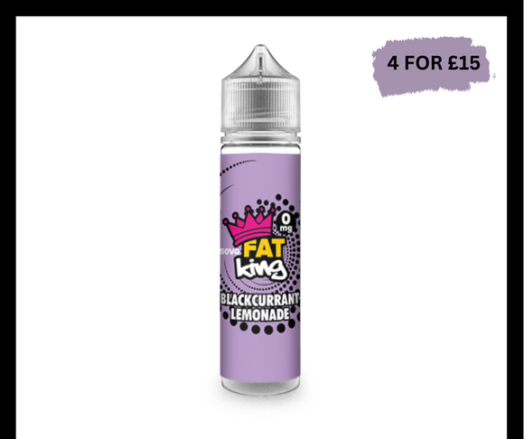 Fat King Blackcurrant Lemonade 50ml