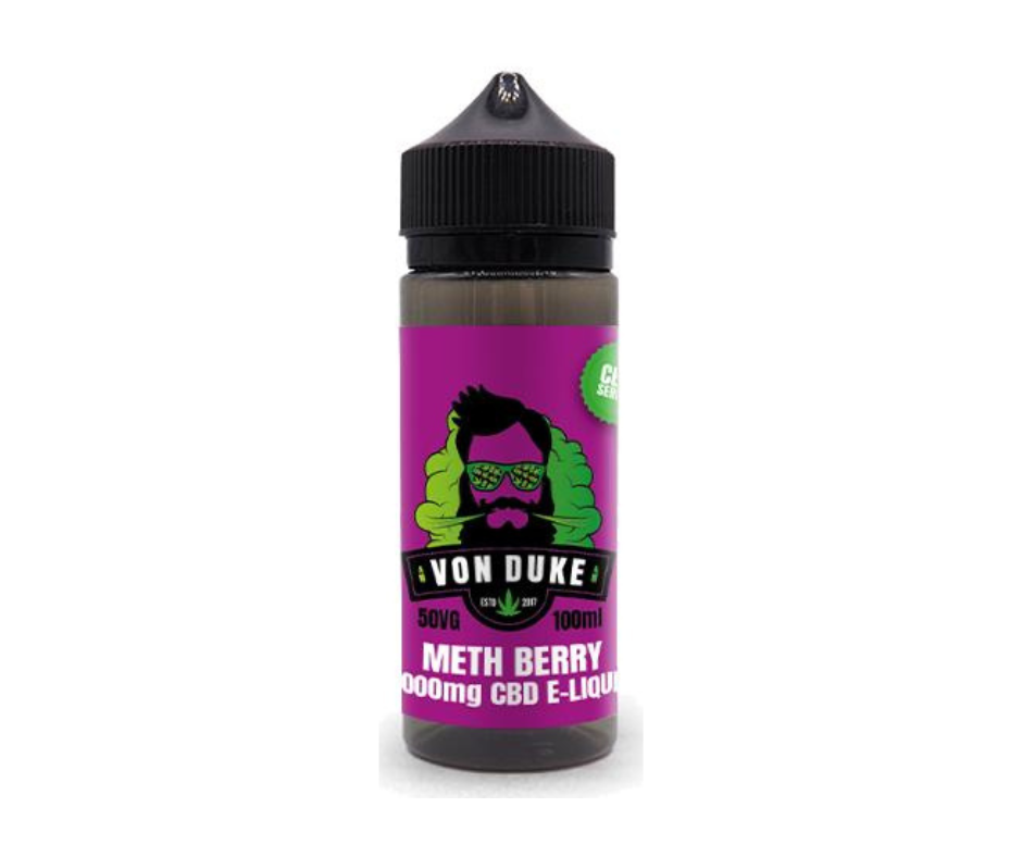 Von Duke Meth Berry 100ml CBD Vape - 1000mg
