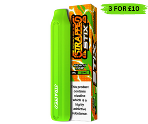 Strapped Stix Peach Lime Disposable Vape 20mg
