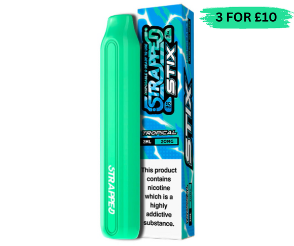Strapped Stix Tropical Disposable Vape 20mg