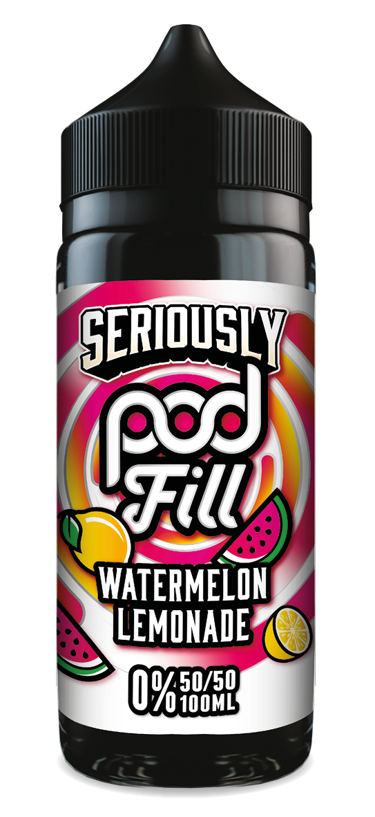 Seriously Pod Fill Watermelon Lemonade E-liquid 100ml
